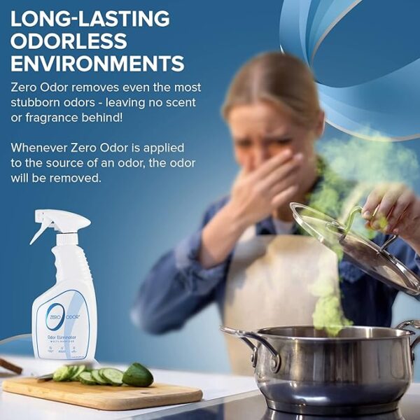 Air & Surface Odor – Patented Technology for Bathroom, Kitchen, Fabric, Closet- Smell Great
