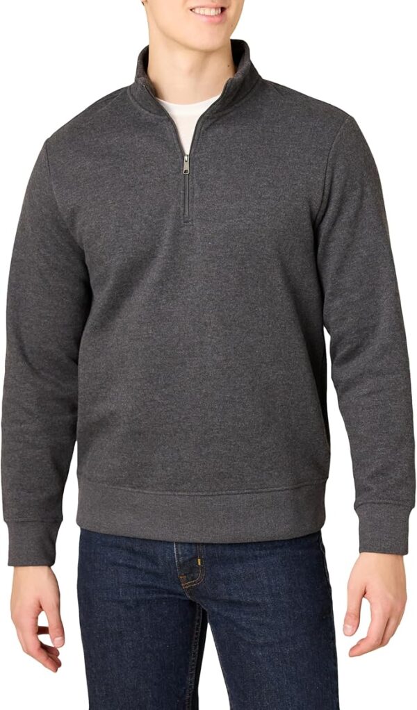 Men's Long-Sleeve Quarter Sweatshirt