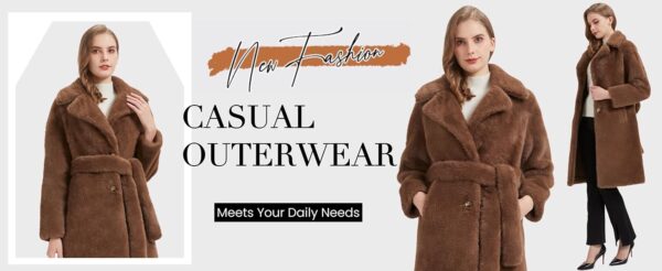 Overcoat Outerwear For Women - Image 2