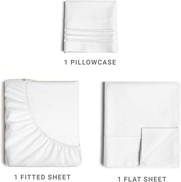 Bed Sheets Set - Hotel Luxury Bedding - Image 3