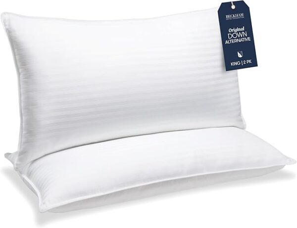 Hotel Collection Bed Pillows King Size Set of 2 - Image 3