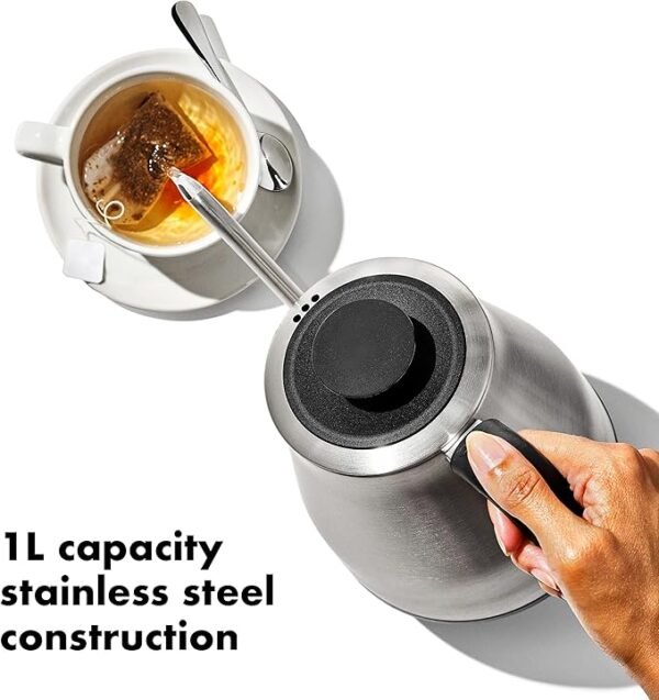 Electric Kettle – Hot Water Kettle, Pour Over Coffee & Tea Kettle - Image 3