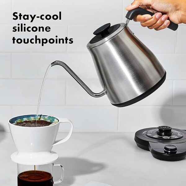 Electric Kettle – Hot Water Kettle, Pour Over Coffee & Tea Kettle