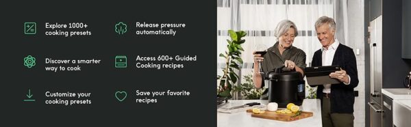 CHEF iQ Smart Pressure Cooker 10 Cooking Functions & 18 Features - Image 4