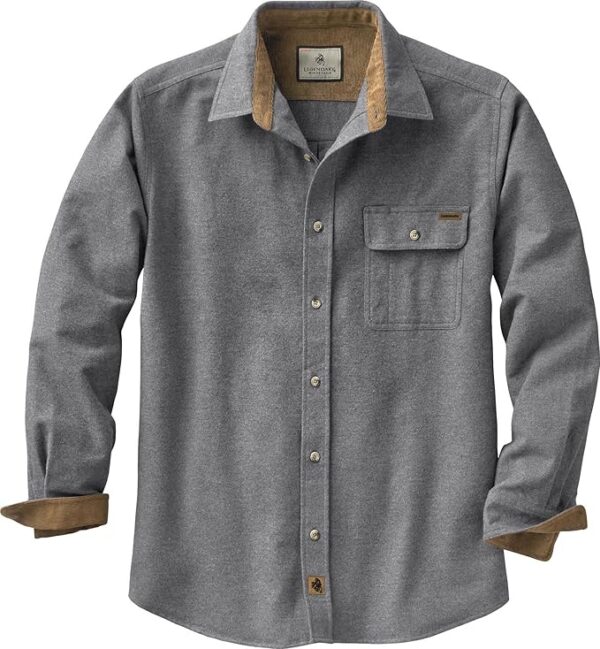 Long Sleeve Plaid Button Down Casual Shirt