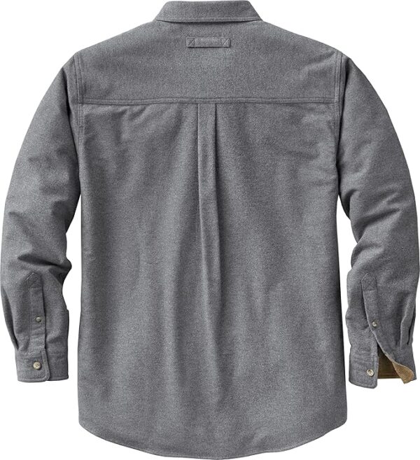 Long Sleeve Plaid Button Down Casual Shirt - Image 4