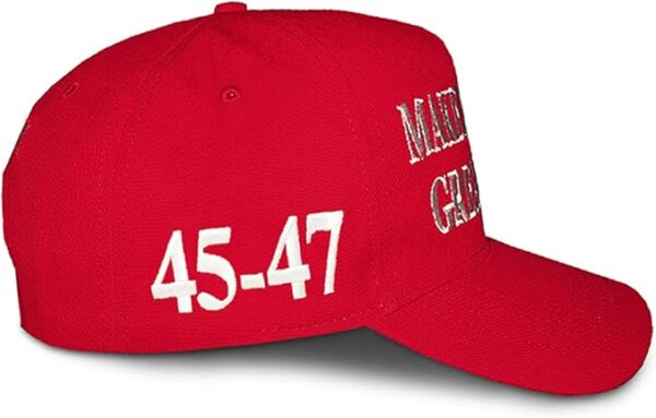 Trump 45-47 MAGA Hat - Image 3