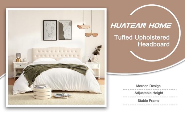 Durable Solid Wood Bed headboard - Image 4