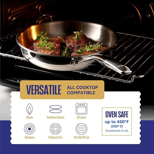 Stainless Steel Cookware Set - Image 6